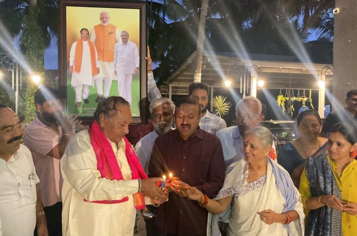 ಈಶ್ವರಪ್ಪ ಕಾಂತೇಶ್ ಮೋದಿ ಹುಟ್ಟುಹಬ್ಬ ಆಚರಣೆ