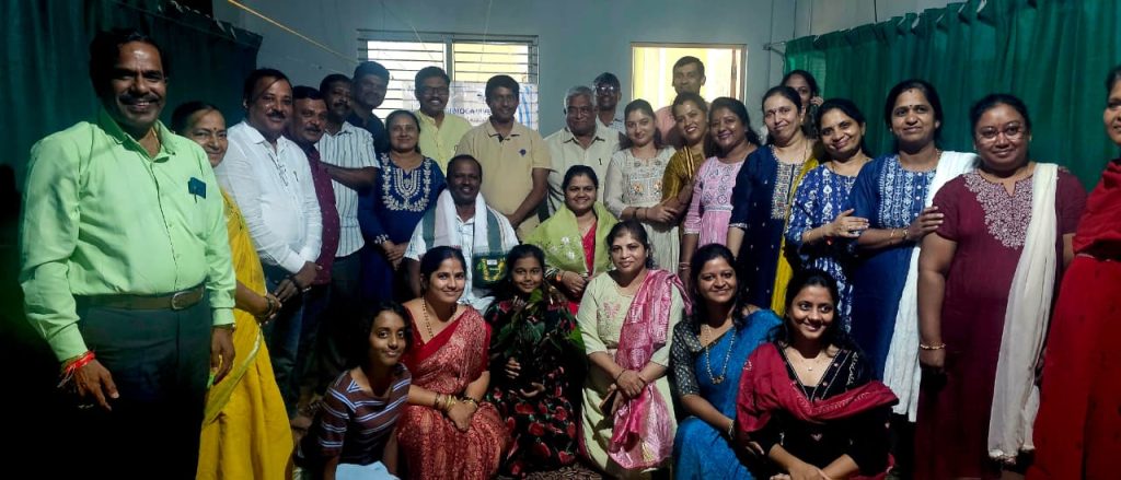 JCI Shimoga Kutumba Milana event speech by Vijayalakshmi Kadamba