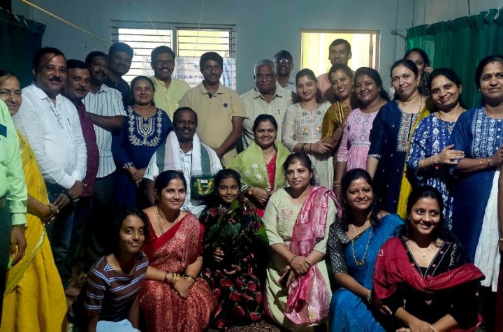 JCI Shimoga Kutumba Milana event speech by Vijayalakshmi Kadamba