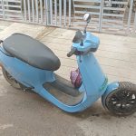 Shivamogga Ola Electric Showroom service issues and parked scooters waiting for repair