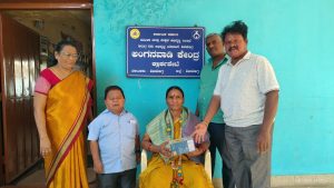 Shivamogga Anganwadi Utsav PM Modi Birthday Sewa Sankalp Abhiyan felicitation ceremony