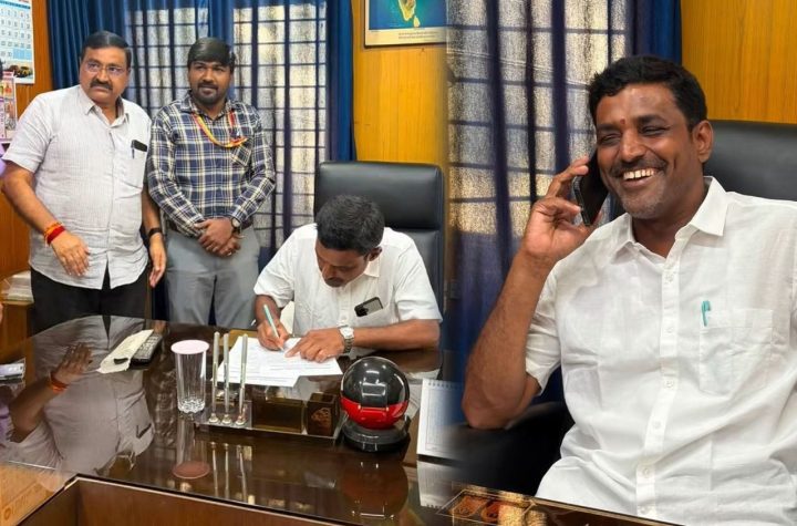 CG Madhusudhan career chart and profile as SBUDA President Shivamogga