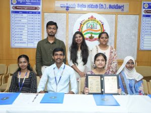 JNNCE students who secured VTU ranks in Shivamogga