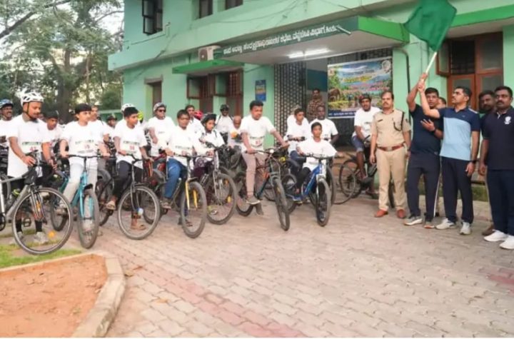 ವನ್ಯಜೀವಿ ಸಪ್ತಾಹ 2026 ಅಂಗವಾಗಿ ಶಿವಮೊಗ್ಗದಲ್ಲಿ ಸೈಕಲ್ ಜಾಥಾಕ್ಕೆ ಹಸಿರು ನಿಶಾನೆ – Wildlife Week cycle jatha Shivamogga