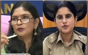 ಹಾಸನ ಜಿಲ್ಲಾಧಿಕಾರಿ ಕೆ.ಎಸ್. ಲತಾಕುಮಾರಿ ಮತ್ತು ಎಸ್ಪಿ ಶುಭನ್ವಿತಾ, Hassan DC SP notice Ganesha immersion