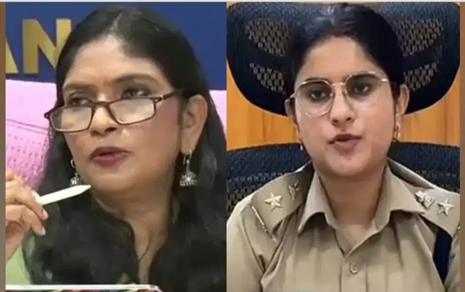 ಹಾಸನ ಜಿಲ್ಲಾಧಿಕಾರಿ ಕೆ.ಎಸ್. ಲತಾಕುಮಾರಿ ಮತ್ತು ಎಸ್ಪಿ ಶುಭನ್ವಿತಾ, Hassan DC SP notice Ganesha immersion